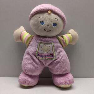 Fisher Price Pink Baby’s 1st First Doll Plush Stuffed Toy Rattle Lovey